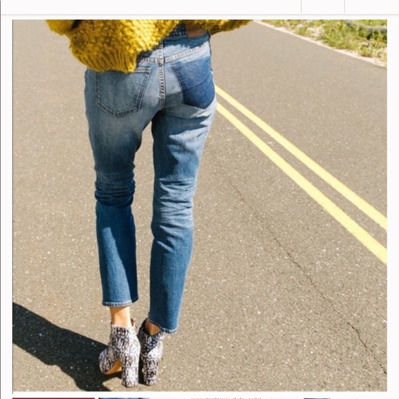 Madewell Denim - Madewell Cruiser Straight Shadow Pocket. Sz 30 EUC